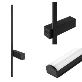   LED Fali Lámpa 12W 1400lm 4000K 120° Fekete 90cm Lira Masterled