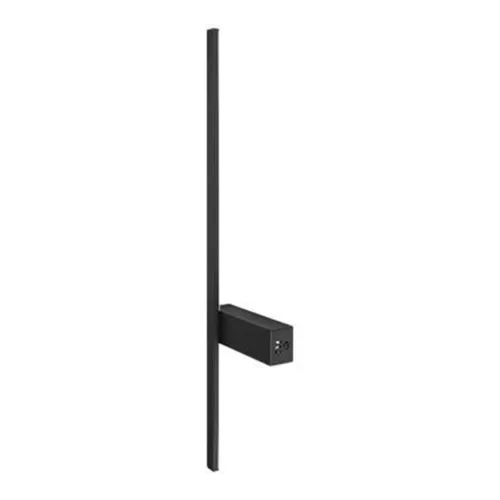 LED Fali Lámpa 12W 1400lm 4000K 120° Fekete 90cm Lira Masterled