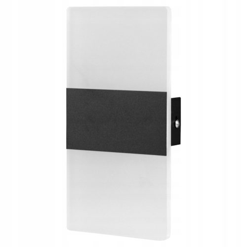 LED Fali Lámpa Tükör Felett 5W 360lm 4000K Fekete Plaxio Masterled