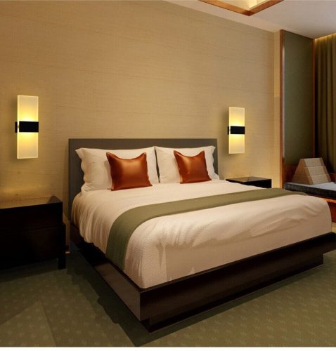 LED Fali Lámpa Tükör Felett 5W 360lm 4000K Fekete Plaxio Masterled