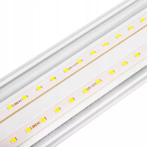 LED lámpa lineáris lámpatest 18W 1820lm 6500K Hideg 120° fehér Flat Masterled