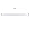 LED lámpa lineáris lámpatest 18W 1820lm 6500K Hideg 120° fehér Flat Masterled