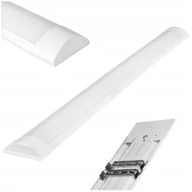  LED lámpa lineáris lámpatest 36W 3820lm 6500K Hideg 120° Fehér Slim Masterled