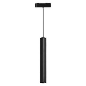   LED Függesztett Lámpa Mágneses Sínre 15W 1350lm 4000K Semleges CRI90 36° 48V Fekete Luxo Masterled