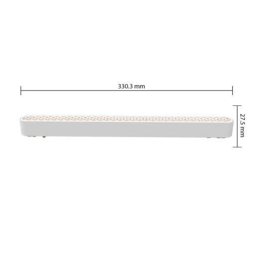 LED lámpa mágneses sínhez, dugaszolható, 16W, 800lm, 4000K, semleges, CRI90, 60°, 48V, fehér, Luxo Masterled