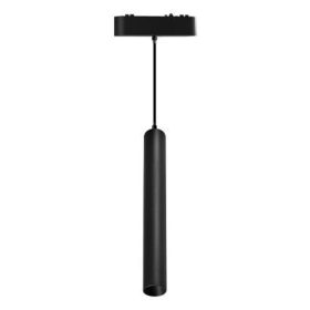  LED Függesztett Lámpa Mágneses Sínre 7W 700lm 4000K Semleges CRI90 36° 48V Fekete Luxo Masterled