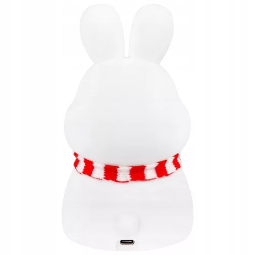 LED Éjjeli fény Asztali Lámpa Gyerekeknek 1.5W 28lm 3000K Meleg RGB 360° Fehér Nyúl Masterled