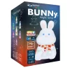 LED Éjjeli fény Asztali Lámpa Gyerekeknek 1.5W 28lm 3000K Meleg RGB 360° Fehér Nyúl Masterled