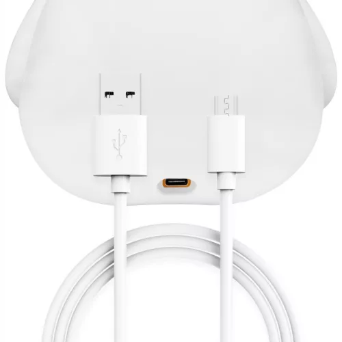LED Éjjeli fény asztali asztali lámpa gyerekeknek 1W 17lm 3000K Meleg 360° Fehér Csirke Masterled