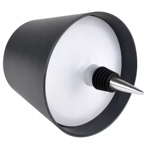 LED asztali éjszakai fény, borosüveg dugóval, 3W, 200lm, 3000-4000-5000K CCT, antracit, IP44, Masterled