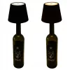 LED asztali éjszakai fény, borosüveg dugóval, 3W, 200lm, 3000-4000-5000K CCT, antracit, IP44, Masterled