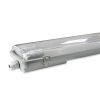 Hermetikus, pormentes lámpatest 120cm 2xT8 G13 IP65 + LED fénycsövek 18W semleges 4000K Masterled