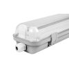 Hermetikus, pormentes lámpatest 120cm 2xT8 G13 IP65 foglalattal