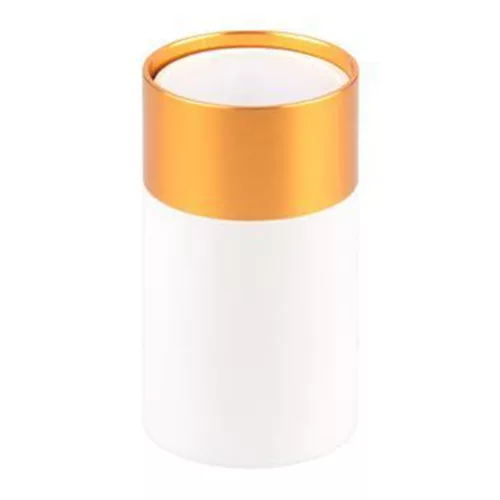 Felületre szerelhető halogéncsöves spotlámpa GU10, kerek, fehérarany, Klemens Masterled