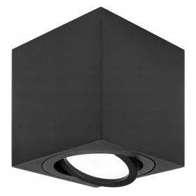   Felületre szerelhető halogéncsöves spotlámpa GU10, négyzet alakú, mozgatható, Masterled