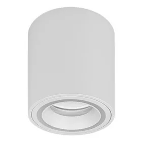   Felületre szerelhető halogéncsöves spotlámpa GU10 fehér kerek Masterled