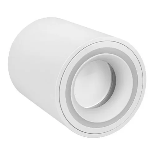 Felületre szerelhető halogéncsöves spotlámpa GU10 fehér kerek Masterled