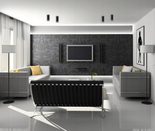 Felületre szerelhető halogéncsöves spotlámpa GU10, kerek, fekete gyűrű, Masterled