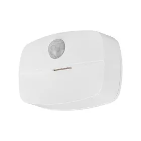   Elemmel működő LED éjszakai lámpa 0.6W 50lm 4000K Semleges 90° Mozgásérzékelővel Fehér Lima Masterled