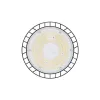 LED ipari magasbalátó lámpa 100W 15000lm 5000 Hidegfény 90°-ban szabályozható fekete IP65 Masterled