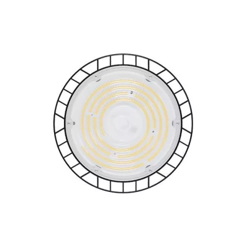 LED ipari magasbalátó lámpa 100W 15000lm 5000 Hidegfény 90°-ban szabályozható fekete IP65 Masterled