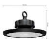 LED ipari magasbay lámpa 150W 22500lm 4000K semleges 90° szabályozható fekete IP65 Masterled
