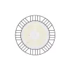LED ipari magasbalátó lámpa 200W 30000lm 4000K Semleges 90° Szabályozható fekete IP65 Masterled