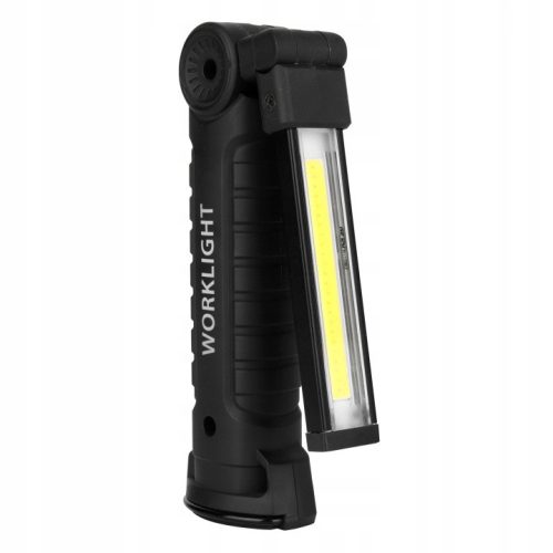 LED munkalámpa, keresőfény, 3W COB + 1W újratölthető, Masterled