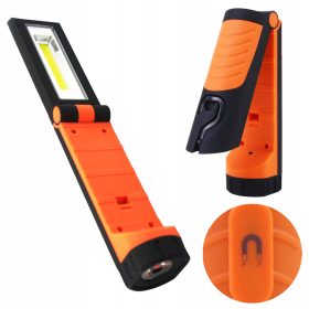   LED munkalámpa, keresőlámpa, 3 az 1-ben, 3 W COB + 1 W, 3 x AAA elem, Masterled