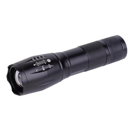 LED munkalámpa, rendőrségi keresőlámpa, 3W, 3xAA elem, Masterled