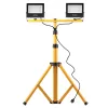 LED Reflektor 2x50W 8000lm 4500K Semleges + Dupla Állvány Készlet IP65 Tiga Masterled