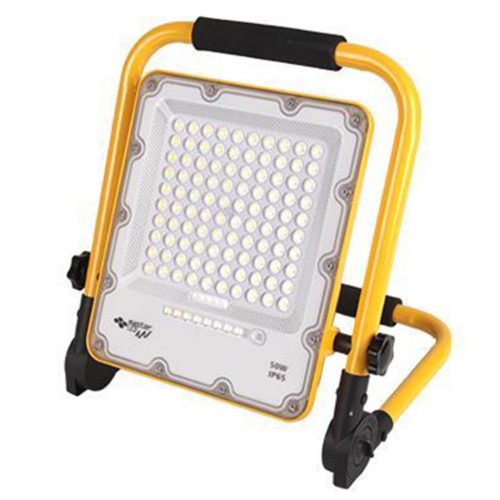 LED Reflektor Halogén Spotlámpa 50W 8500lm 4500K Semleges Hordozható 120° IP65 Fekete Sárga Siga Masterled