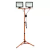 LED Reflektor 2x 100W 4500K Semleges + Dupla Állvány IP65 Neves Masterled Készlet