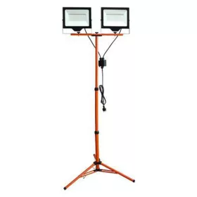   LED Reflektor 2x 100W 4500K Semleges + Dupla Állvány IP65 Neves Masterled Készlet