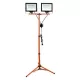 LED Reflektor 2x 100W 4500K Semleges + Dupla Állvány IP65 Neves Masterled Készlet