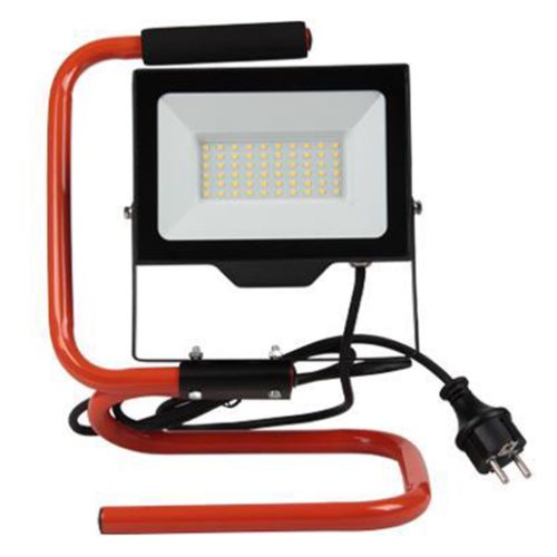 LED Reflektor Halogén Spotlámpa 50W 5500lm 4500K Semleges Hordozható 120° IP65 Fekete Narancssárga Neves Masterled