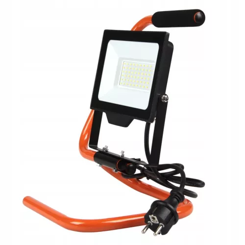 LED Reflektor Halogén Spotlámpa 50W 5500lm 4500K Semleges Hordozható 120° IP65 Fekete Narancssárga Neves Masterled