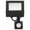 LED Reflektor Halogén Spotlámpa 20W 1800lm 4500K Semleges Mozgásérzékelővel 120° IP65 Fekete Mola Masterled