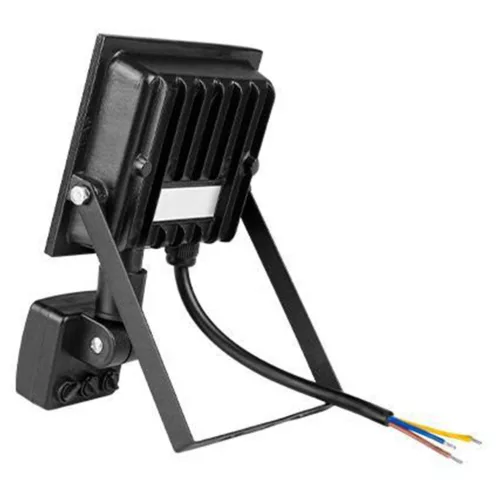 LED Reflektor Halogén Spotlámpa 20W 1800lm 4500K Semleges Mozgásérzékelővel 120° IP65 Fekete Mola Masterled