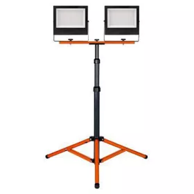   LED Reflektor Spotlámpa 2x 100W 4500K Semleges + Dupla Állvány IP65 Készlet Mola