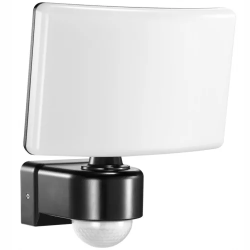 LED Reflektor Halogén Spotlámpa 30W 2200lm 4000K Semleges Mozgásérzékelővel 120° IP65 Fekete Melio Masterled