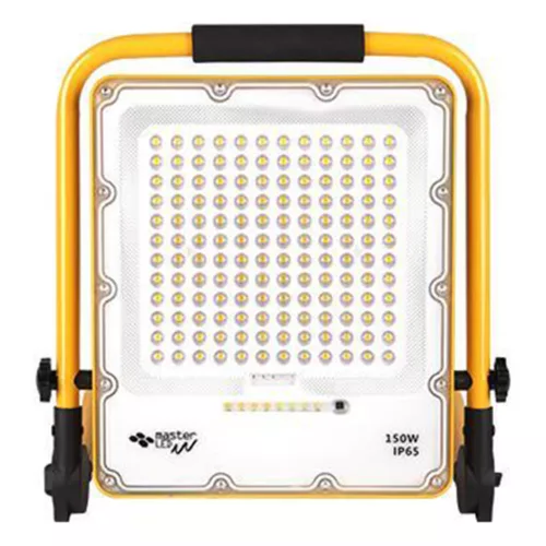 LED Reflektor Halogén Spotlámpa 100W 1500lm 4500K Semleges Hordozható 120° IP65 Fekete Sárga Siga Masterled