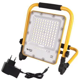   LED Reflektor Halogén Spotlámpa 30W 500lm 4500K Semleges Hordozható 120° IP65 Fekete Sárga Siga Masterled