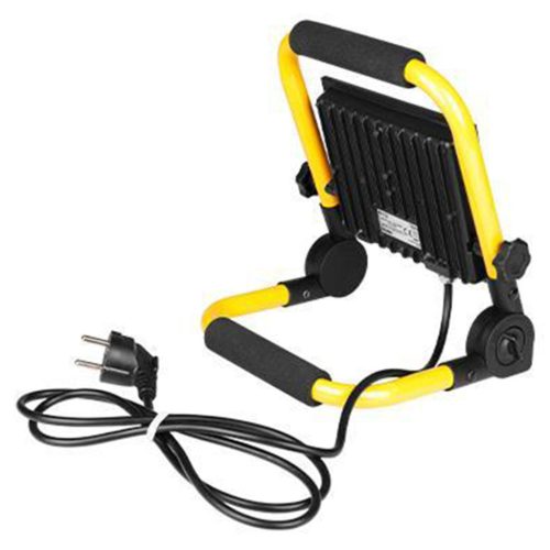 LED Reflektor Halogén Spotlámpa 50W 4000lm 4500K Semleges 120° IP65 Fekete Sárga Tiga Masterled