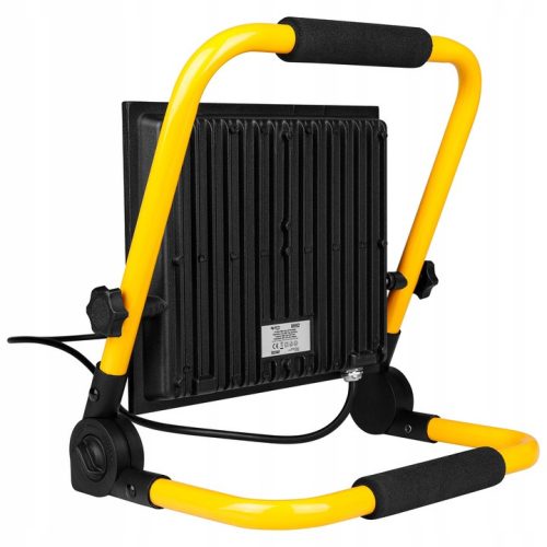 LED Reflektor Halogén 100W 8000lm 4500K Semleges 120° IP65 Fekete Sárga Tiga Masterled