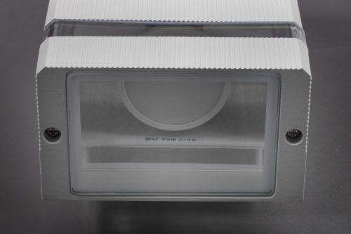 Dupla Masterled HANA LED homlokzati kerti fali lámpa 2x GU10 ALUMÍNIUM szürke IP54