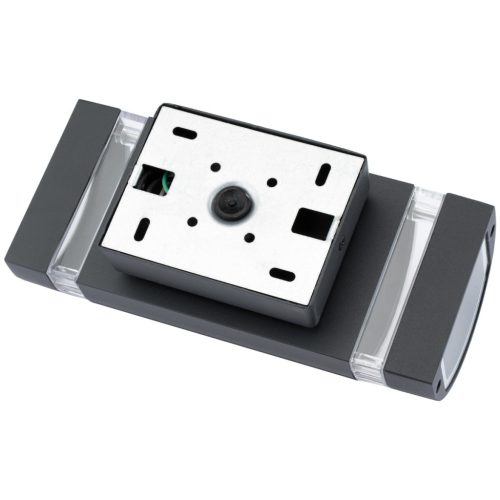 HANA LED  kerti oldalfali lámpa 2x GU10 fekete IP54