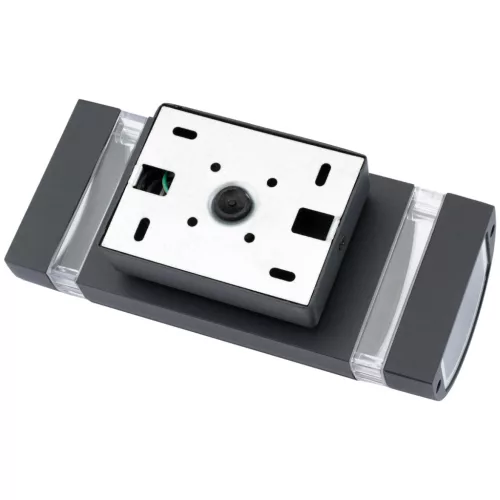 HANA LED  kerti oldalfali lámpa 2x GU10 fekete IP54