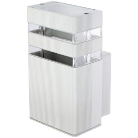   INEZ Szürke homlokzati kerti fali lámpa GU10 ALUMÍNIUM IP54