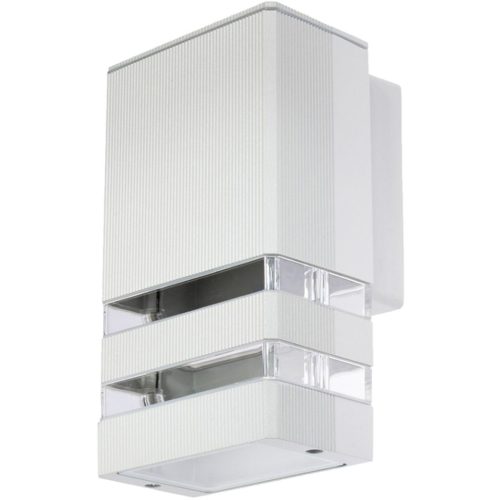 INEZ Szürke homlokzati kerti fali lámpa GU10 ALUMÍNIUM IP54